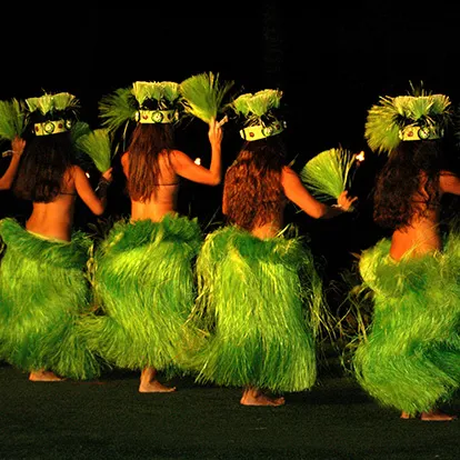 Female Luau Dancers
