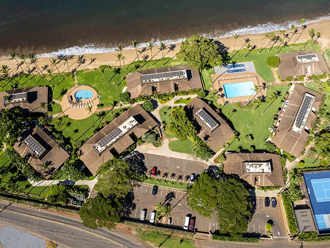 Resort layout of properties - Ma'alaea Surf Resort