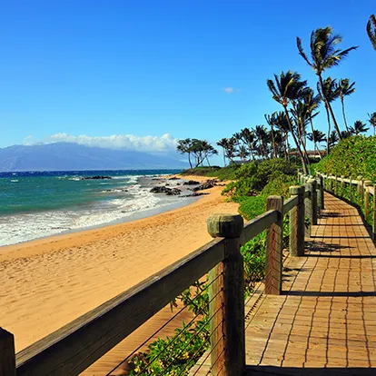 Wailea Beach in Maui, Hawaii